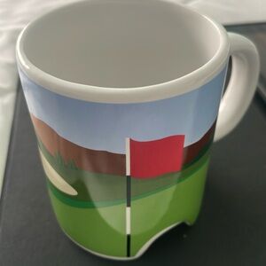 10 ounce ceramic mug – Golf motif